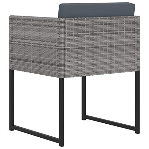 vidaXL 13-Piece Poly Rattan Patio Dining Set #TOP26