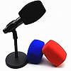 Saidbuds Foam Mic Cover Handheld Microphone Windscreen Large Foam Windshields Pop Filters for Handheld Microphone Interview Microphones (Black) #1