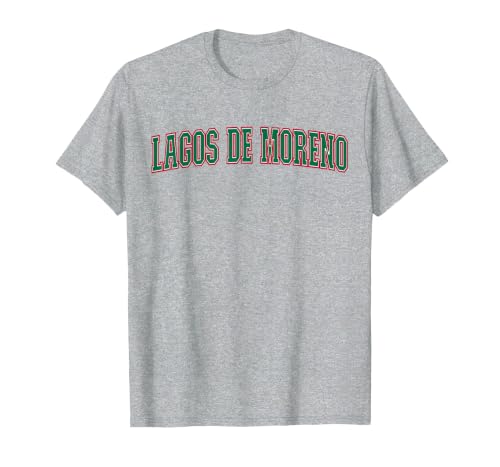 Mexico Jalisco Mexican Pride Lagos De Moreno T-Shirt, Men, Heather Grey, Large