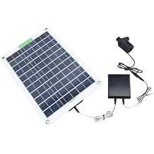 Solar, 16.4FT with 100W Solar Powered Solar Water Fountain Solar Fountain Pump for Pond, Fish Pond, Wildlife Garden, Waterfall, Hydroponics