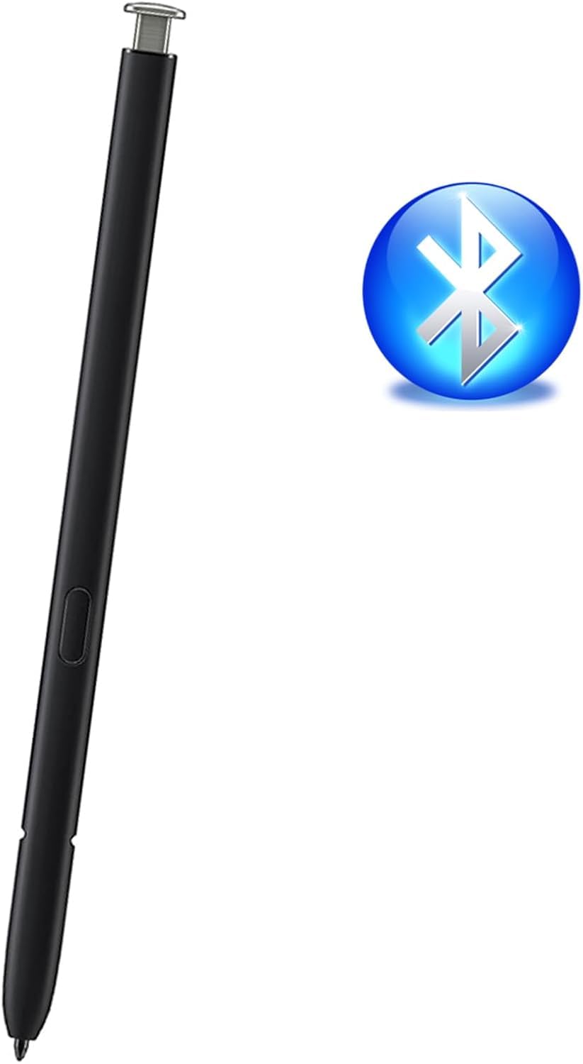 Galaxy S23 Ultra S Pen avec Fonction Bluetooth pour Samsung Galaxy S23 Ultra 5G Stylet avec Télécommande pour Galaxy S23 Ultra Stylo de Rechange(Blanc)