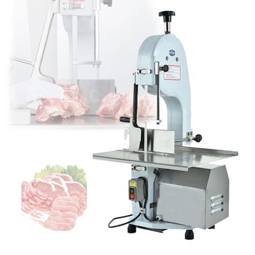 Máquina elétrica de serra óssea de 1500 W, serra de mesa de bancada de 49 x 39 cm, altura de corte d