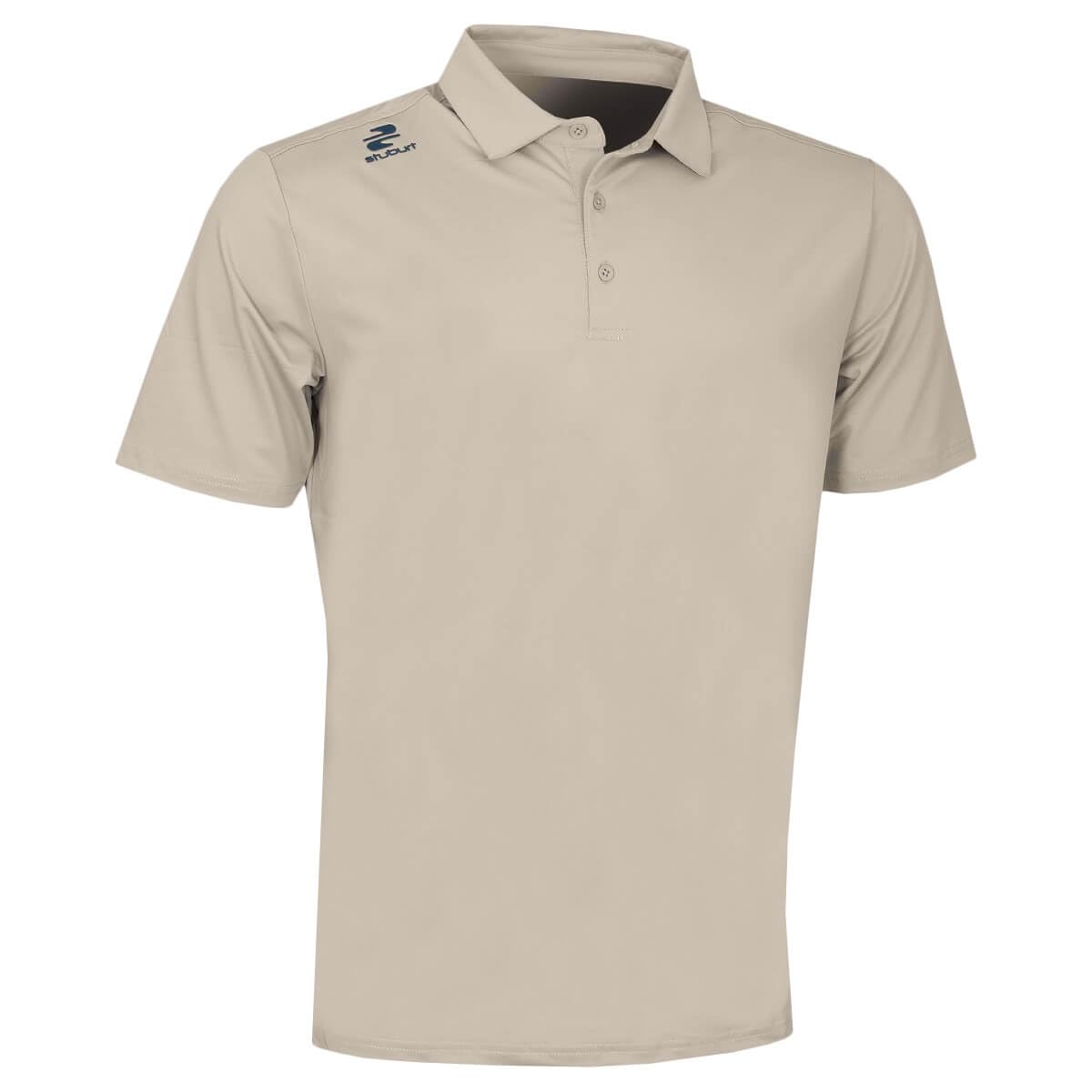 Stuburt Golf Mens Urban Performance Golf Polo Shirt - Chalk - M