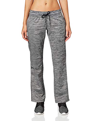 Under Armour Women's Storm Armour Fleece Twist Lightweight Pant, Black (001)/Black, X-Small