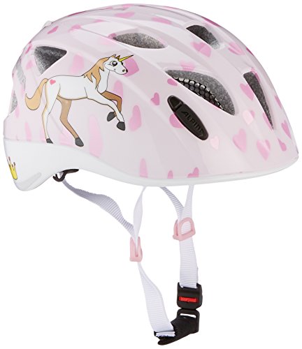 ALPINA XIMO - Leichter, Sicherer & Bruchfester Fahrradhelm Mit LED-Licht Für Kinder, princess, 45-49 cm