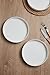 Famiware Nebula Plates and Bowls Set for 4, 16 Pieces Dinnerware Sets, 8.75