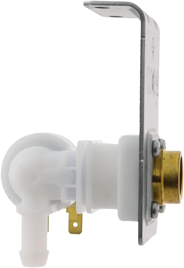 Dishwasher Water Inlet Valve Replaces For Frigidaire PLD3460RDC0 PLD3460RDC1 PLD3461RDC0 PLD3461RDC1 PLD3465REC0 PLD3465REC1 PLD4050RHC0 PLD4050RHC1 PLD4375RFC1 PLD4375RFC2 PLD4375RFC3 Dishwasher