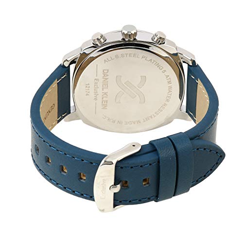 Image of Daniel Klein Analog Silver Dial Men's Watch-DK12174-4