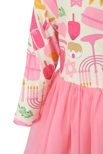 Image of Girls Long Sleeve Tulle Tutu Dresses for Kid and Toddler