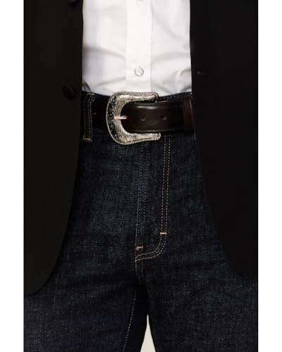 Men's 1978&Trade; Smooth Leather Belt Black Cherry 464