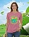 Ascrazy Earth Day Shirts for Women Protect The Environment T-Shirt Nature Lover Tee Tops Pink