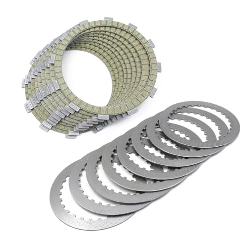 Disques d'embrayage de moto carbone et acier pour rouler sur circuit en VFR1200