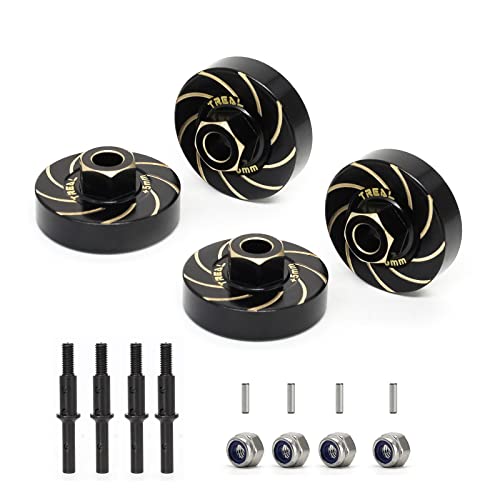 Moyeux en laiton +5mm TREAL évitez les retournements de votre FMS FCX24