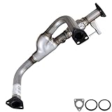 Northeastern Exhaust | Stainless Steel Exhaust Front Flex Pipe Compatible for Acura CL 2001-2003 | Acura TL 1999-2003 | Honda Accord 1998-2002 3.0L 3.2L | Free Gasket Included | Automotive Replacement