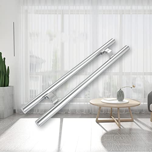 Poignée de porte en acier inoxydable double face pour rénovation