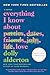 Everything I Know About Love: A Memoir