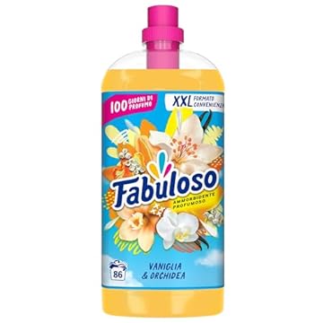 Fabuloso Ammorbidente Concentrato Profumato Vaniglia & Orchidea, 1.9L