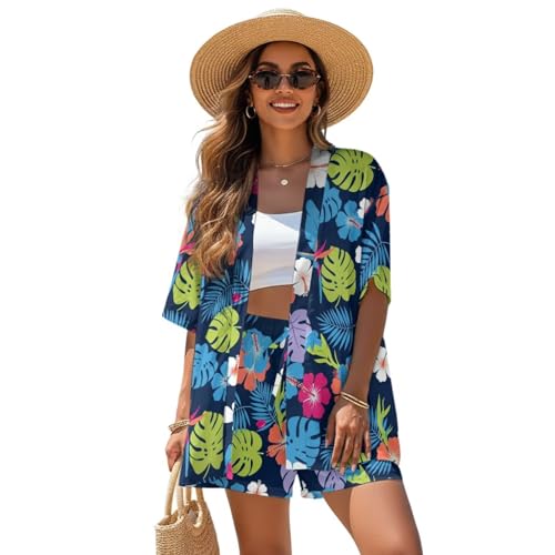 Pantalones cortos de verano y camiseta holgada para combatir el calor en casa