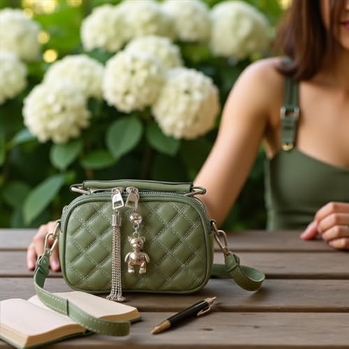 Tristan Home Crossbody Faux Leather Tote Purse Handbag, Small4