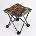ZHAOHAOA Camouflage Contraction Tabouret Pliant Chaise de Pêche Récréative Tabouret Portable Matériel de Pêche
