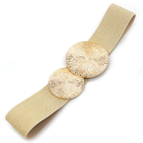 Women Wide Stretchy Waist Belts Elastic Cinch Belt for Dresses4