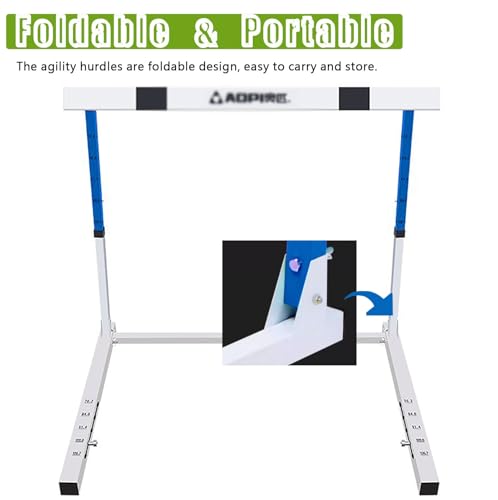 Ostacoli per allenamento, ostacoli per allenamento di agilità per atletica leggera, kit di allenamento per calcio e rugby