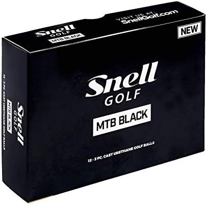 Snell MTB Black Golf Balls