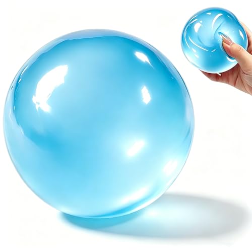 KINGSH Coconut Oil Toy Soft Coconut Oil Toy Slow Rising Creamy Texture Sensory Fidget Toy Reusable Non-Sticky Easy to Clean for Study Work RelaxationBlue