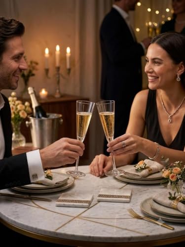 Image of Champagne Glasses (Crystal Clear)