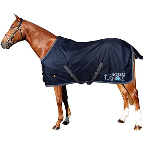Horses, Manta de Paddock Turnout para Caballo, Impermeable, 162 cm Cover
