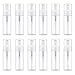 12 Pcs Empty Bottle Travel Soap Bottle | Plastic Foam Dispenser Bottle | Mini Foaming Soap Pump Dispenser & BPA Free for Cleaning, Travel, Cosmetics Packaging (50 ML)