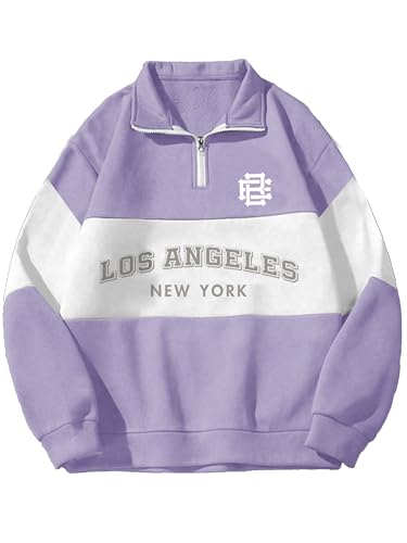 Image of Noble Monk Men's Baggy Fit Sweatshirt | Drop Shoulder Oversized Sweatshirt | Long Sleeve Zip with Collared Sweatshirts for Men's