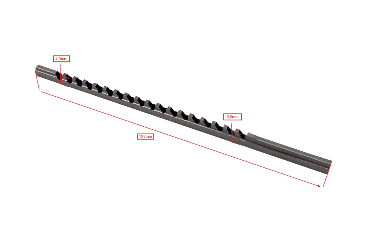 PAULIMOT HSS-Räumnadel-Set 2 3 4 mm Keilnuten