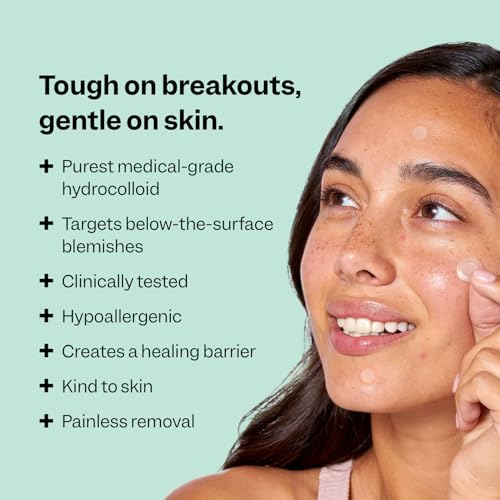 Microdarts Akne-Pflaster für tiefe Hautunreinheiten, frühes Stadium tiefer Pickel, schnell wirkende Salicylsäure, Teebaumöl, Niacinamid, Cica, Hyaluronsäure, Spot-Behandlung, 9 Pflaster