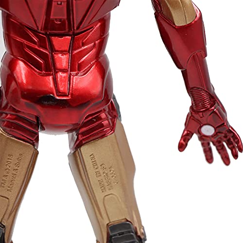 Superhero Action Figures Of Pvc 9-Inch Toy Bend And Flexible Figure Collectible Model Gift (Red) #TOP7