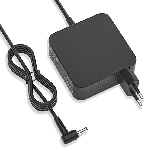 NATNO 65W Cargador Portatil para Lenovo IdeaPad 100 100S 110 110S 120 120S 310 320 330S S340 510 710S, Flex 4 1470 1580 1130 Flex 5 1570 1470 ADL45WCC ADLX65CCGU2A PA-1450-55LL Ordenador Adaptador