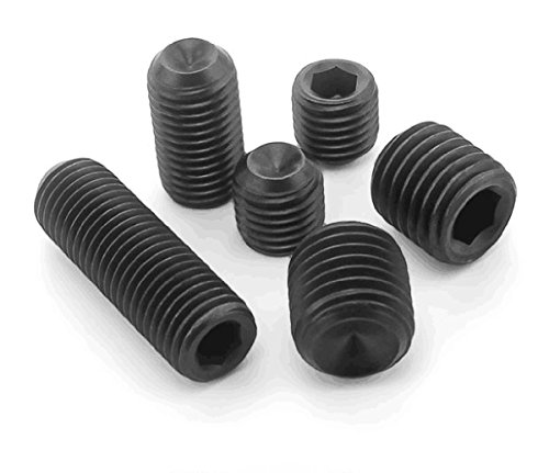 200Pcs 4-40 to 10-32 Set Allen Head Hex Socket Screws Bolts Assortment Kit