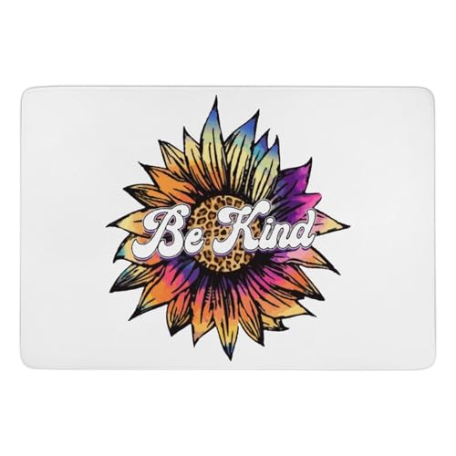 ���O�}�b�g �J�[�y�b�g 100x150cm BE KIND�Ђ܂�� �t�����l�� ���O �������x�}�C�N���t�@�C�o�[ ����t���G�� ����~�ߕt �h�� �R�� �􂦂郉�O �I�[���V�[�Y��