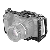 Neewer Camera Cage Compatible with Blackmagic BMPCC 4K and 6K, Aluminum Alloy Rig Stabilizer with...