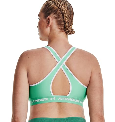 Image of Under Armour Women's Crossback Mid Impact Sports Bra