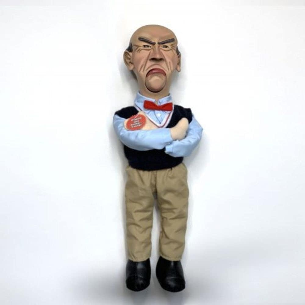 Jeff Dunham - Animatronic Talking Walter Toy Figure | Moves a Little and Complains a Lot (20")