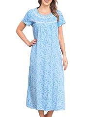 100% Cotton Blue and White Flowerb19