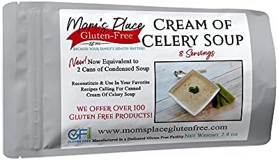 Mom's Place Gluten-Free Cream of Celery Soup Mix, Dairy Free, 2.4 oz