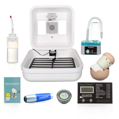 Incubator Warehouse HovaBator 2370 Deluxe Egg Incubator Kit (No Additional Tray, Add HumidiKit)