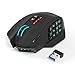 Price comparison product image Gamspeed V8 Pro RGB MMO Lag-Free Wireless Gaming Mouse, 16,000 DPI Optical Sensor, 2.4 GHz transmission technology, Palm Grip Ergonomic Design, Chroma RGB Lighting, 16 programmable buttons