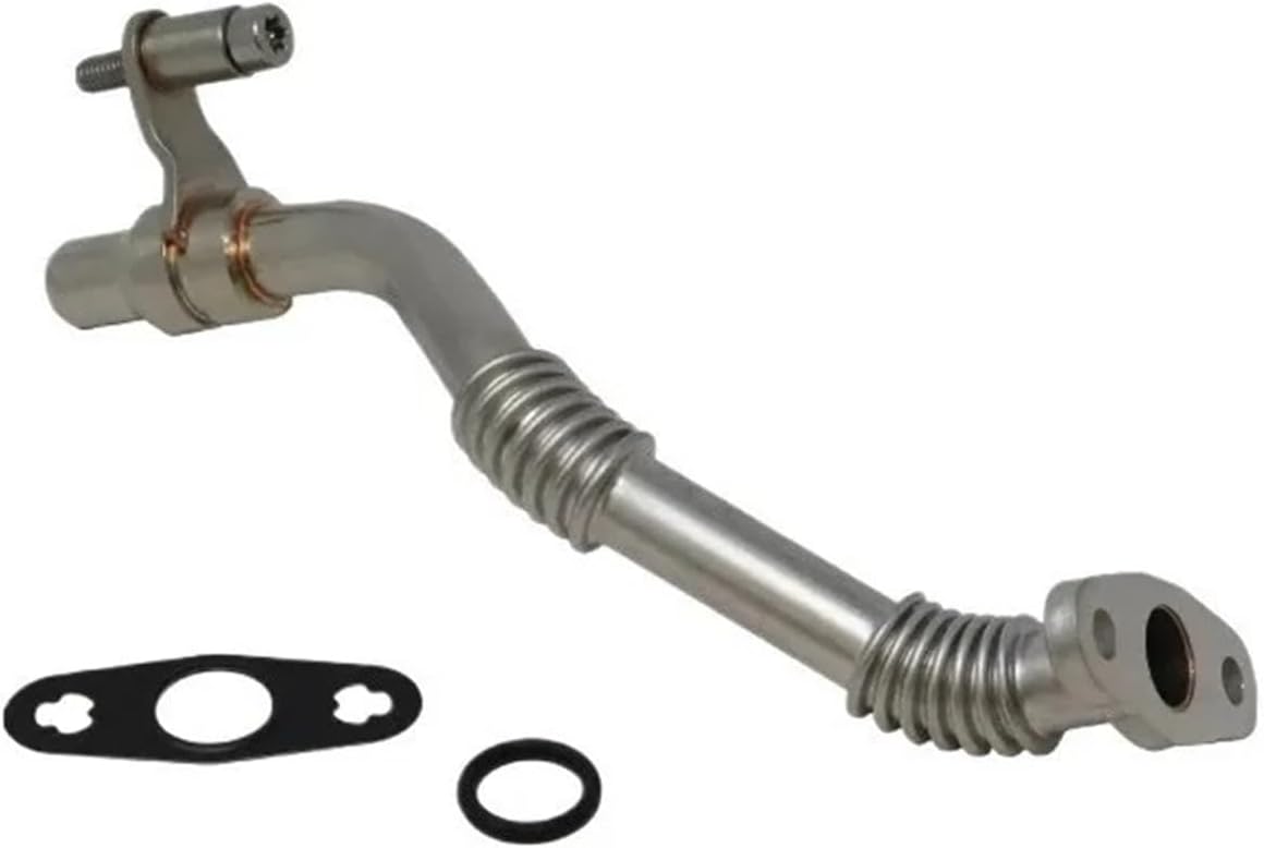 11427577010 11427577011 Automotive Turbocharger Cooling Hose Oil Pipe Compatible with BMW 550i GT XDrive 550i(11427577010)
