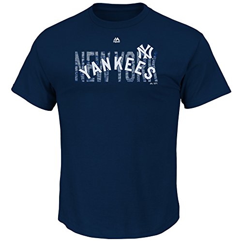 Majestic New York Yankees Navy Blue Last Rally Cooperstown T-Shirt