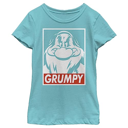 Image of Disney Girl's Snow White and the Seven Dwarfs Grumpy T-Shirt