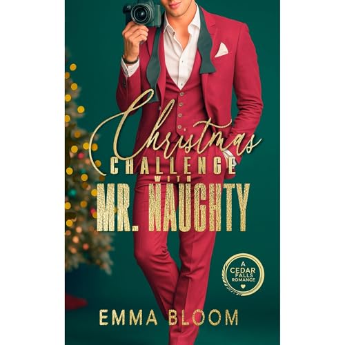 Christmas Challenge With Mr. Naughty Audiolibro Por Emma Bloom arte de portada