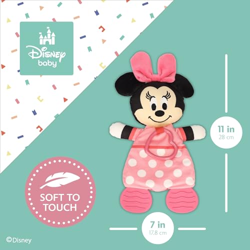 Kids Preferred KP79977 Disney Baby Minnie Mouse Plush And Sensory Crinkle Teether Toys thumb #4